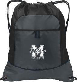Port Authority Pocket Cinch Pack - BlackDeepSmoke